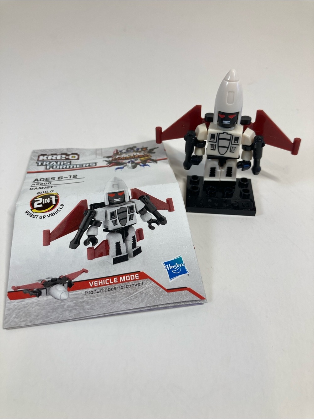 Kre-o Transformers Micro Changers Ramjet Minifigure Jet Buildable Figure